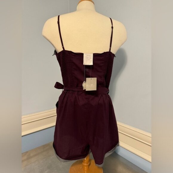 Anthropologie - cotton short all romper - Picture 4 of 13